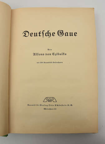 RAUMBILDALBUM "DEUTSCHE GAUE", 22 Raumbildaufnahmen, Drittes Reich 1938 - Foto 5