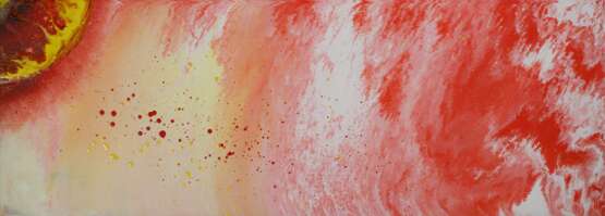 Gemälde „Красный карлик“, Leinwand, Ölfarbe, Avantgardismus, Mythologisches, Ukraine, 2019 - Foto 1