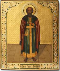 Икона Св. Роман XIX век