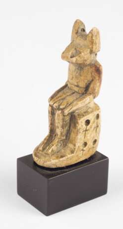Miniatur-Statuette des Anubis - photo 1