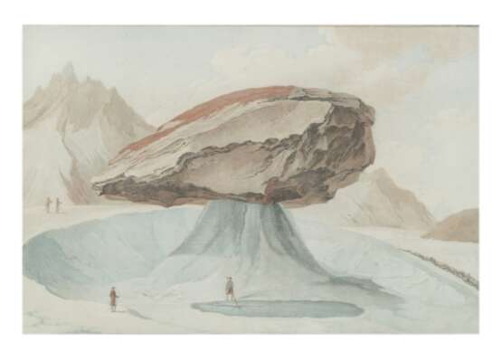La Grosse Pierre sur le Glacier de Vorderaar. Canton de Berne Province d'Oberhasli - фото 1