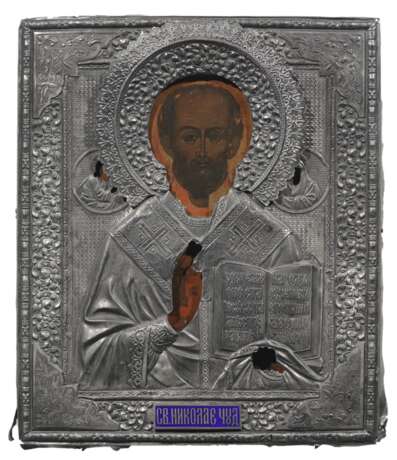 Ikone des heiligen Nikolaus - фото 2