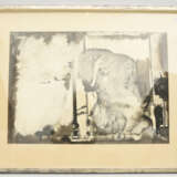 JORGE CASTILLO,"Couple", lavierte Feder-/Tuschezeichnung, hinter Glas gerahmt, signiert und datiert - фото 1