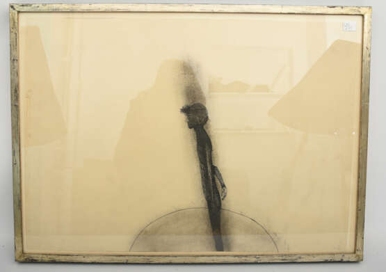 JORGE CASTILLO;"Il Gladiator", Feder/Tusche/Gouache auf Papier, hinter Glas gerahmt, signiert und datiert - фото 1