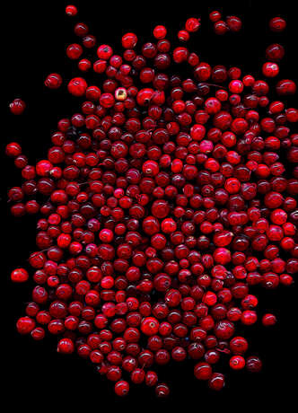 “Cranberry” Photographic paper Digital photography Color photo Still life 2000 - photo 1