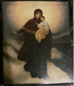 Икона Богородица , 19 век
