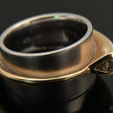 RING MIT BRILLIANT, 585 WG/Gelbgold, 20. Jahrhundert - фото 7