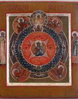 Икона Всевидящее око 19 век