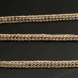 COLLIER UND ARMBAND, 585 Gelbgold, 20. Jahrhundert - фото 1