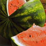 „Aus der Serie Wassermelone“ Fotopapier Digitale Fotografie Farbfoto Stillleben 2009 - Foto 1