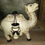 “Antique camel footwork Palestine 1900” Wood Handwork Art deco (1920-1939) Animalistic 1900 - 1920 - photo 2