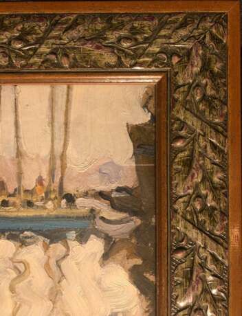 “SEASCAPE” Canvas Mixed media Impressionist Landscape painting 60-70-е годы 20 века. - photo 5