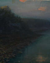 Речной пейзаж