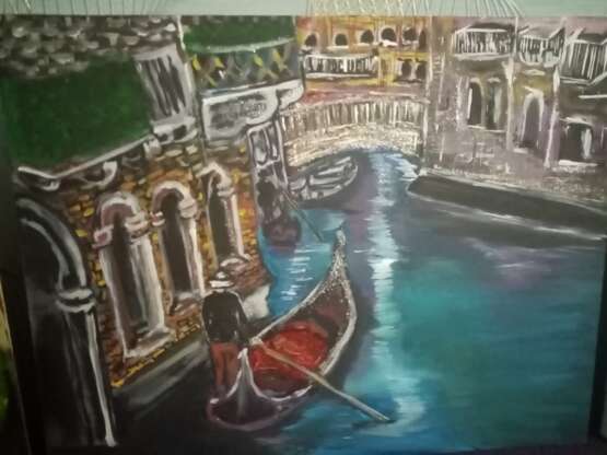 Венеция Acrylic paint Impressionism History painting 2019 - photo 1