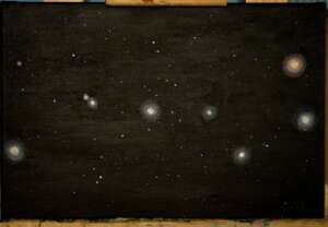 La Constellation De La Grande Ourse. L'espace. L'univers.