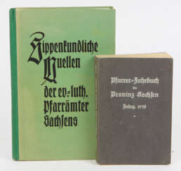 Pfarrer-Jahrbuch unter anderem 1938