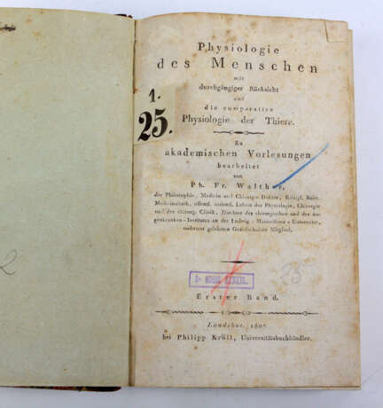 Physiologie des Menschen 1807 - Foto 1