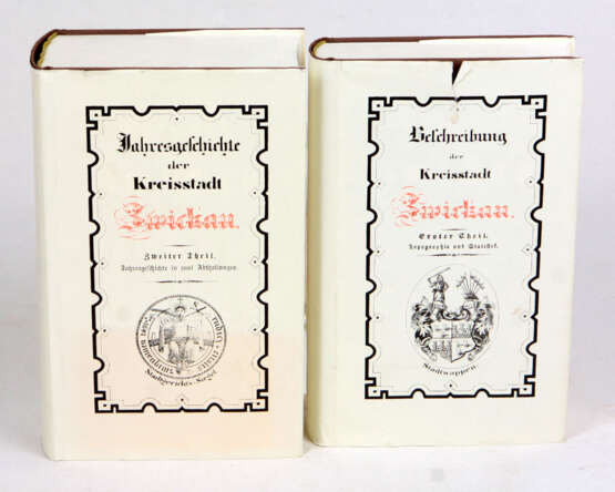 2 Bände Chronik Zwickau - photo 1