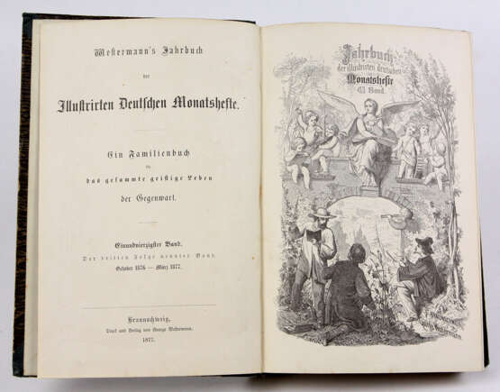 illustrierte deutsche Monatshefte 1876/77 - Foto 1