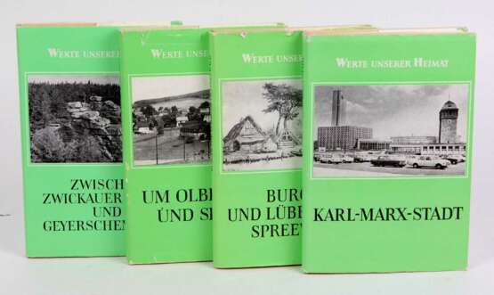 4 Heimatbücher Sachsen 1979/85 - photo 1