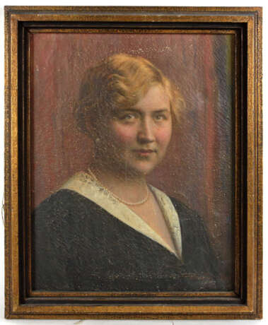 Jugendstil Damenportrait um 1900 - фото 1