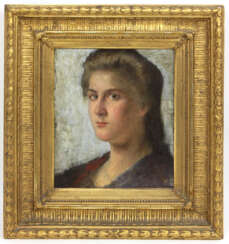 Damenportrait um 1890