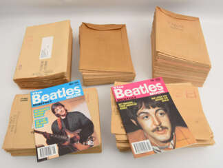 THE BEATLES- MAGAZINES 2: BOOK MONTHLY, Printmedium über die Beatles, UK 1990-2000