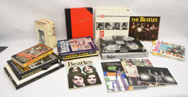 THE BEATLES- BOOKS 3: Sammlung von Monografien, Bildbänden, Fanbüchern, UK/USA/BRD 1960er-1990er-Jahre