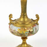 feuervergoldete Vase - photo 1