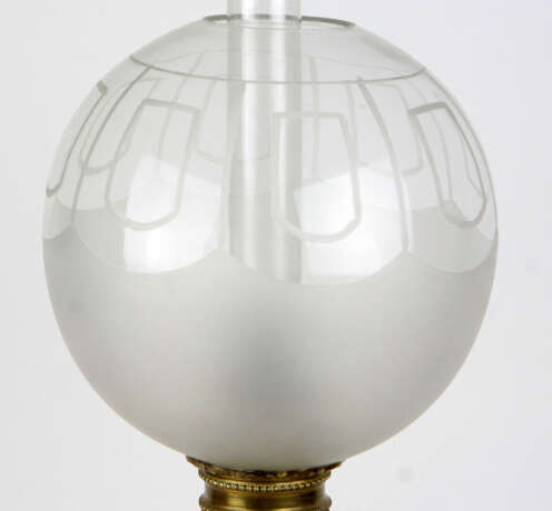 Historismus Petroleumlampe um 1880 - photo 3