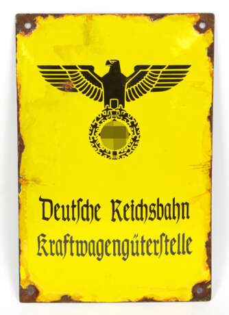 Emailleschild Deutsche Reichsbahn - фото 1
