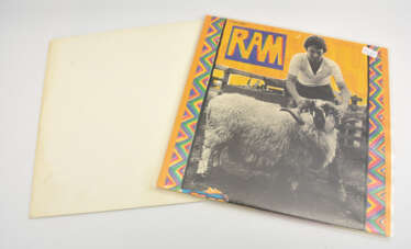 THE BEATLES- PAUL MCCARTNEY: BRUNG TO EWE BY RAM & RAM ,Promo-Vinyl in Originalhülle+ Bonus + LP+Songbook, UK 1971