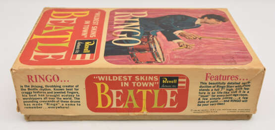 THE BEATLES- RINGO STARR: "WILDEST SKINS IN TOWN", Plastik-Bausatz,1964 - photo 2