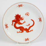 Meissen Teller *Roter Mingdrache* - Foto 1