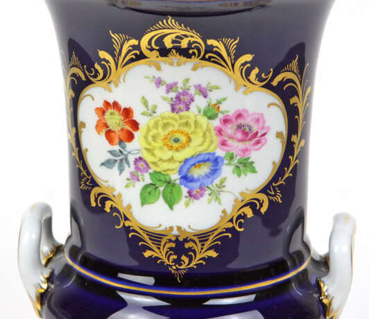 Meissen Kratervase *Blumenbouquet* - photo 2