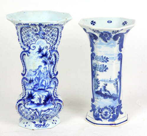 2 holländische Keramikvasen - фото 1