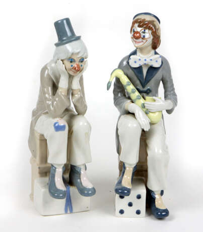 2 Clown Figuren - Foto 1