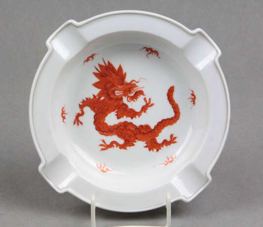 Meissen Aschenschale *Ming Drache* - photo 1