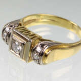 Brillant Ring - Gelbgold 585 - Foto 2