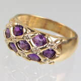 Amethyst Cocktailring - photo 2