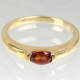 Hessonit Granat Ring - Gelbgold 375 - Foto 1