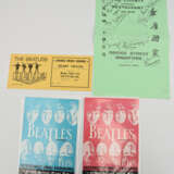 THE BEATLES- MEMORABILIA 10: Werbekarten & Eintrittskarte, USA/UK 1965/1966 - фото 2