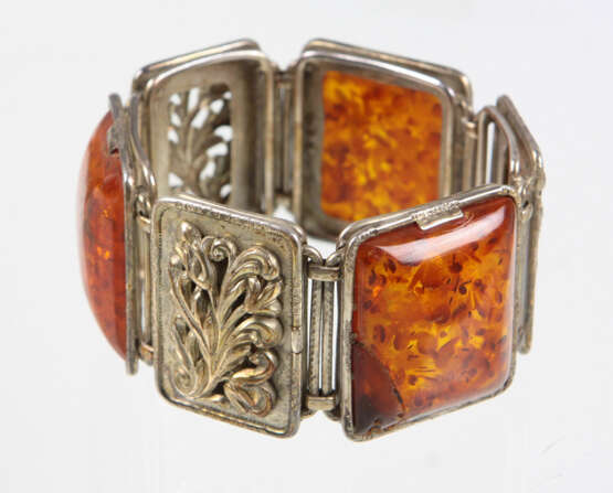 breites Bernstein Armband - photo 1