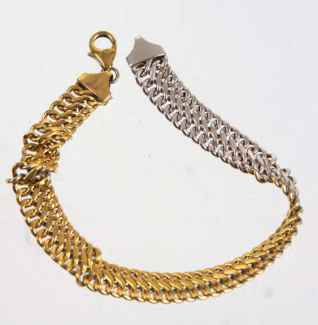 Gold Armband - Gelbgold/WG 333 - фото 1