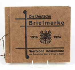 Die Deutsche Briefmarke 1914 - 1924