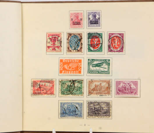 Die Deutsche Briefmarke 1914 - 1924 - фото 2