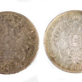 2x 1 Gulden Österreich 1858/90 - фото 2