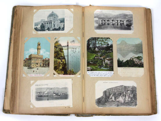 Postkartenalbum um 1900 - фото 1