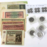Geldscheine u. Kleinmünzen 1874/1983 - photo 1