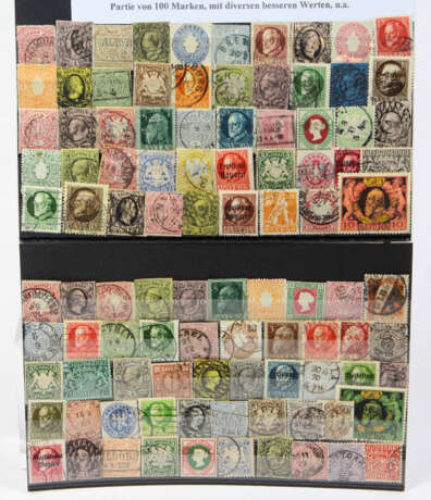 Briefmarken Altdeutschland ab 1849 - фото 1